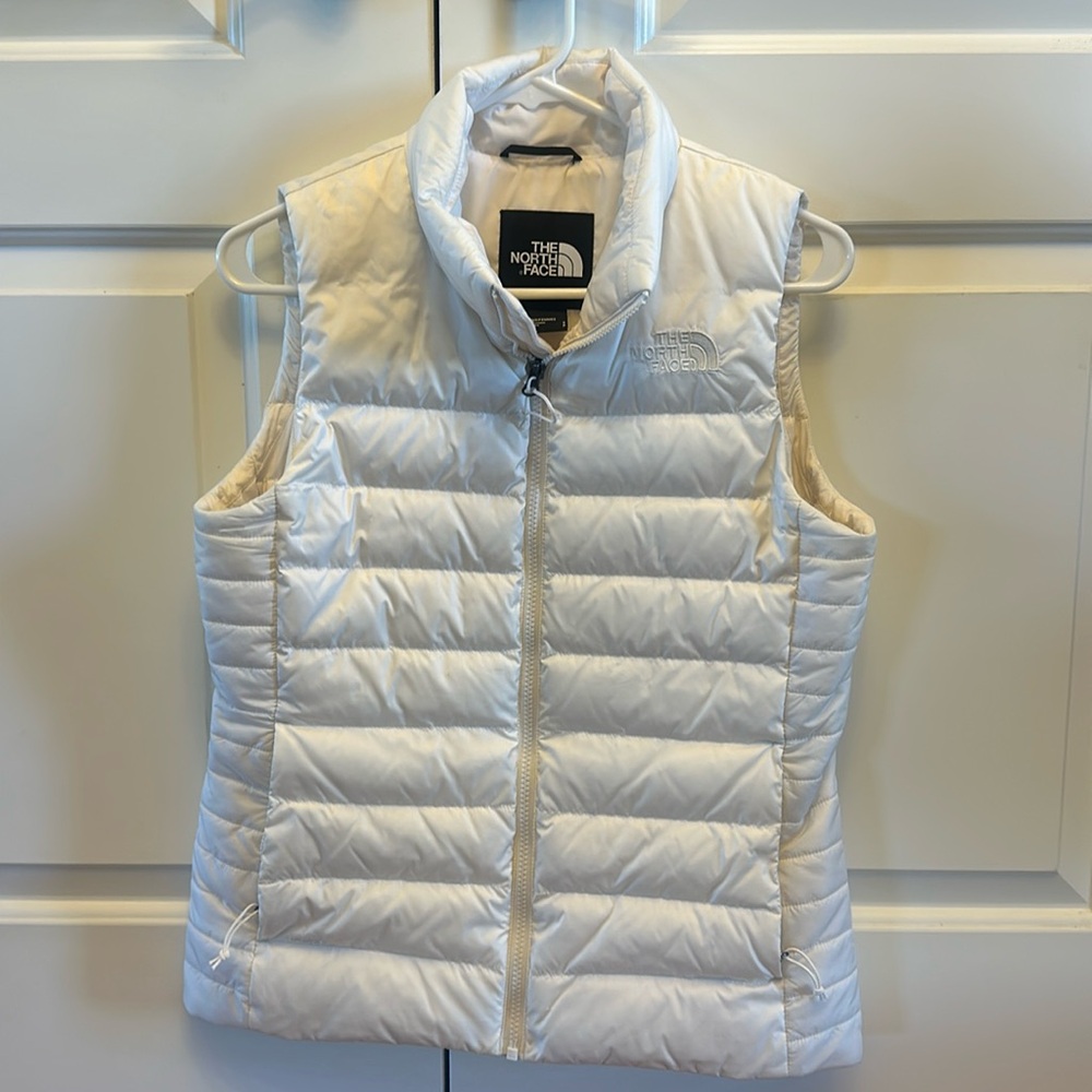 Womens The North Face Puffer Vest 550